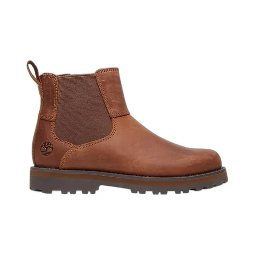 Round Head Chelsea Boots