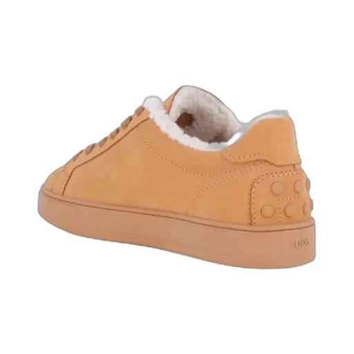 Shearling Low-Top Sneakers