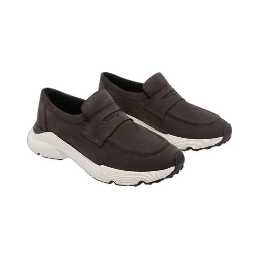 Round-Toe Slip-On Sport Loafers