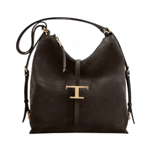 Logo Plaque Shoulder Bag