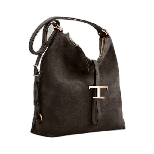 Logo Plaque Shoulder Bag