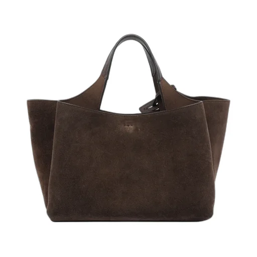 Logo-Charm Tote Bag