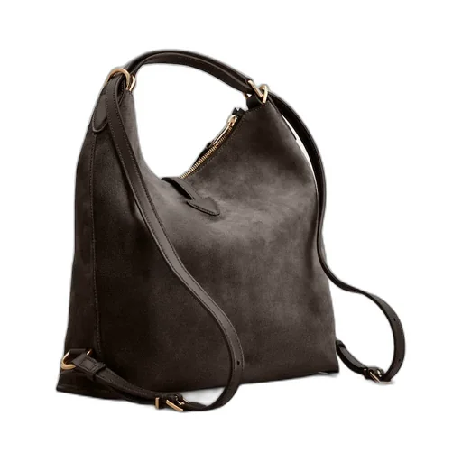 Logo Plaque Shoulder Bag
