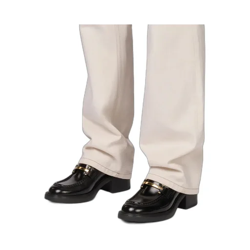 Round-Toe Slip-On Loafers