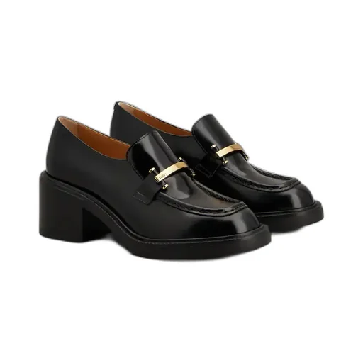 Round-Toe Slip-On Loafers