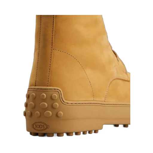 Lace-Up Gommino Boots