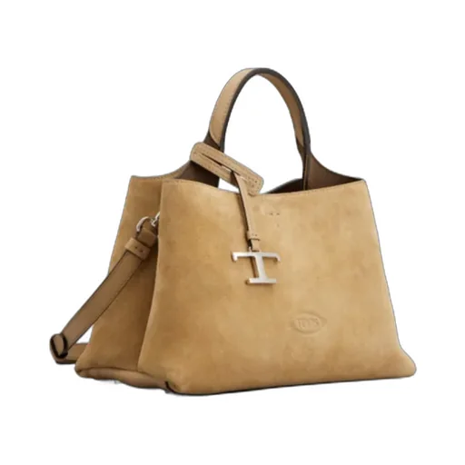 Logo-Charm Tote Bag
