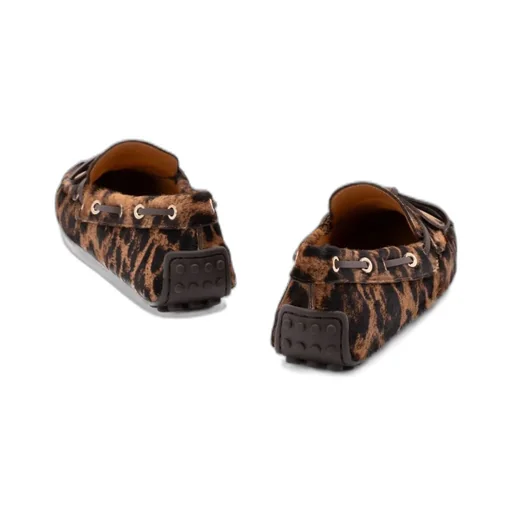 Leopard-Print Loafers