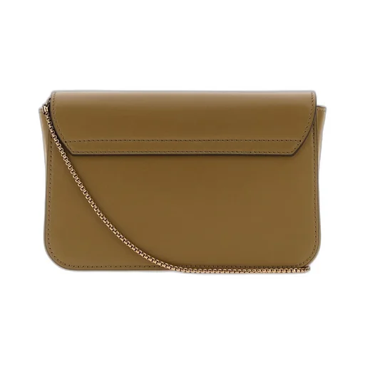 T Logo Chain Shoulder Bag