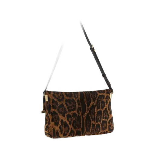 Animal-Print Clutch Bag