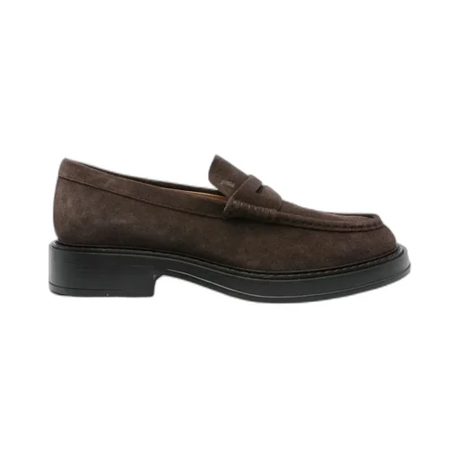 Penny Suede Loafers