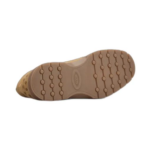 Suede Elastic-Lace Desert Boots