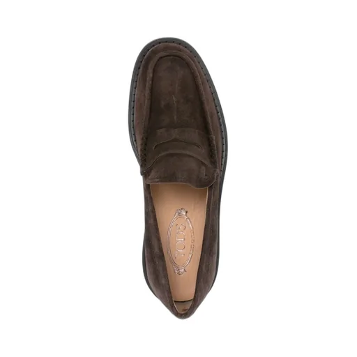 Penny Suede Loafers