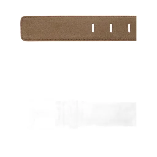 Suede-Leather Buckle Belt