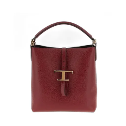 Small T-Buckle Bucket Bag