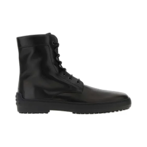 Leather Combat Boots