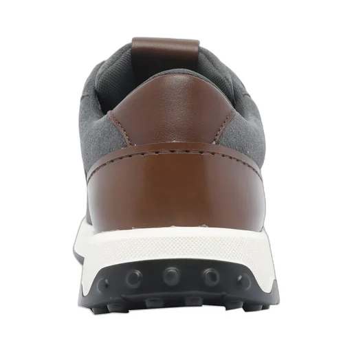 Panelled Lace-Up Sneakers