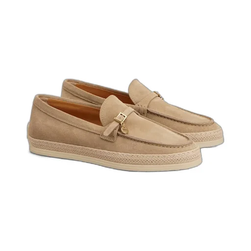 Suede Loafers