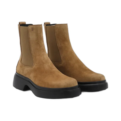 Round Toe Slip On Boots