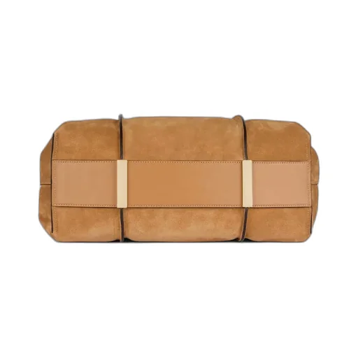 T-Timeless Suede Shoulder Bag