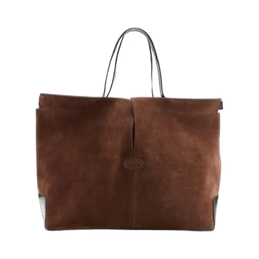 Medium Suede Tote Bag