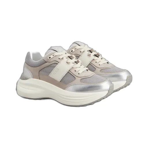 Lace-Up Platform Sneakers