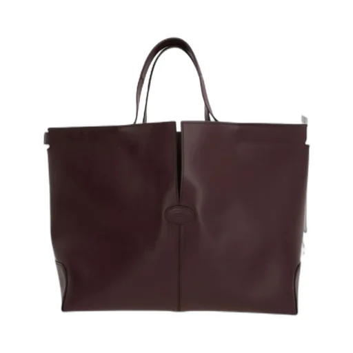 Slit-Detailed Top Handle Bag