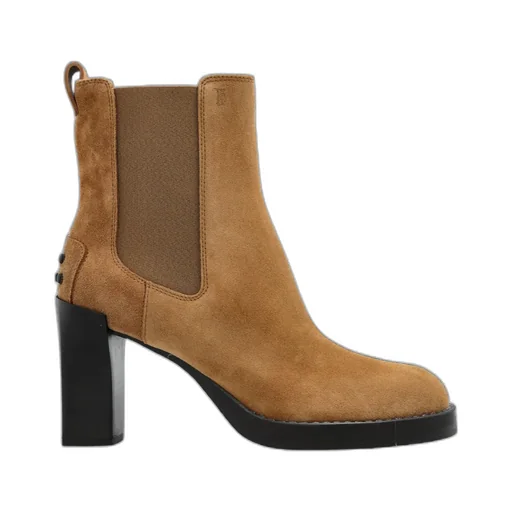 80Mm Suede Chelsea Boots