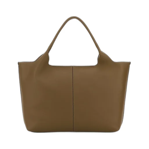Logo Plaque Medium-Small Shopping Bag