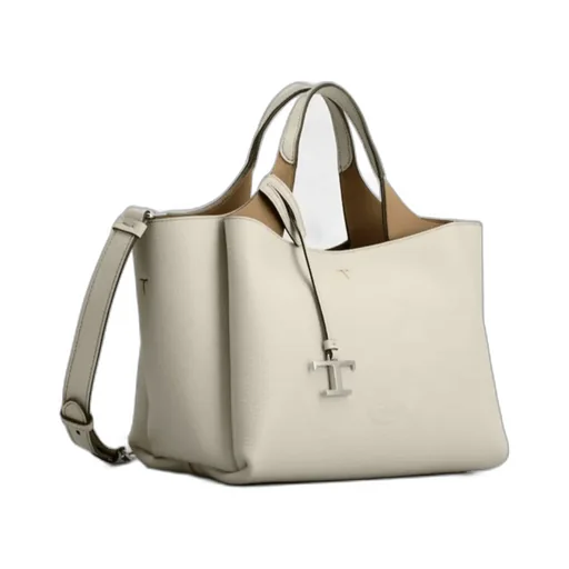 Logo Plaque Top Handle Bag
