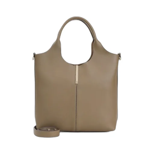 Logo Engraved Small Shopper Bag
