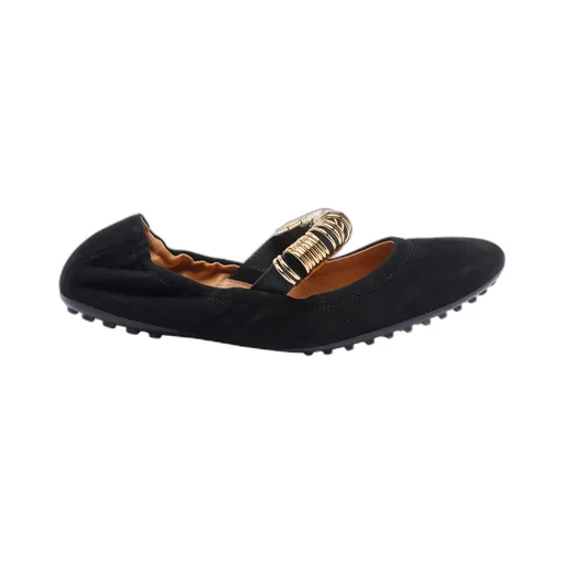 Ring Embellished Ballerinas