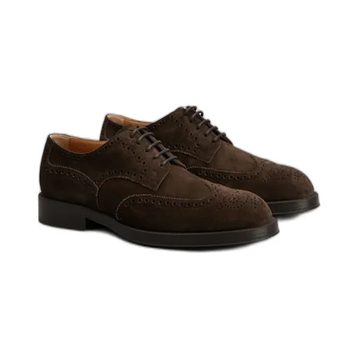 Panelled Derby Shoes