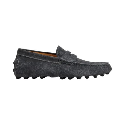 Round-Toe Slip-On Loafers
