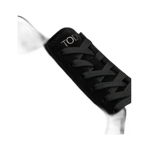 Logo Printed Round Toe Sneakers