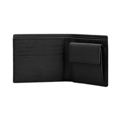 Logo-Plaque Bi-Fold Wallet