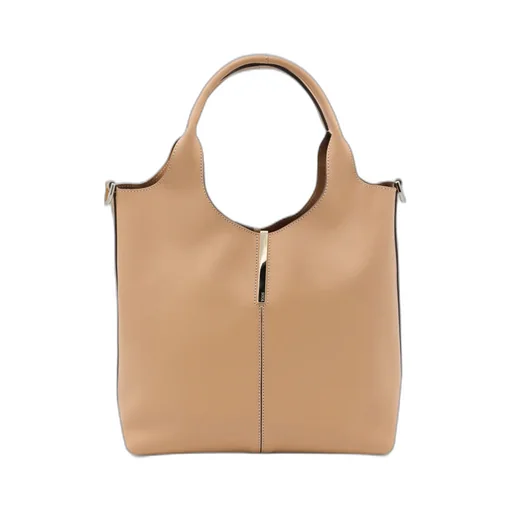 Logo Engraved Small Shopper Bag