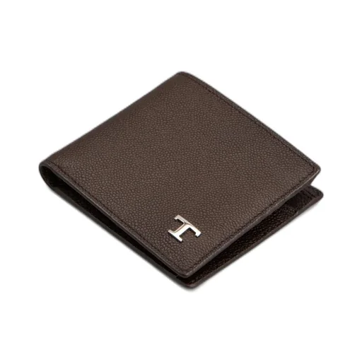 Logo-Plaque Bi-Fold Wallet