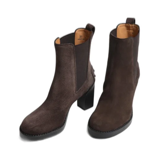 80Mm Suede Chelsea Boots