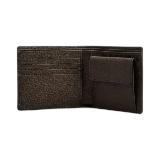 Logo-Plaque Bi-Fold Wallet