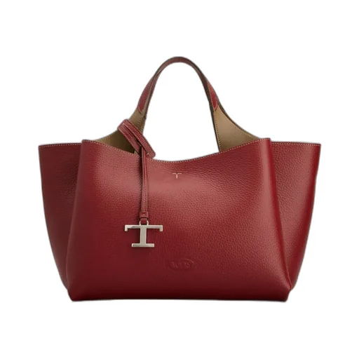 Logo Plaque Top Handle Bag