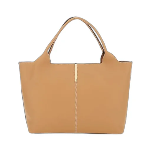 Logo Plaque Medium-Small Shopping Bag