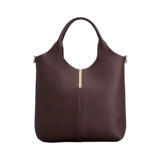 Logo Engraved Small Shopper Bag