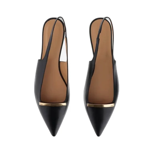 Leather Slingbacks