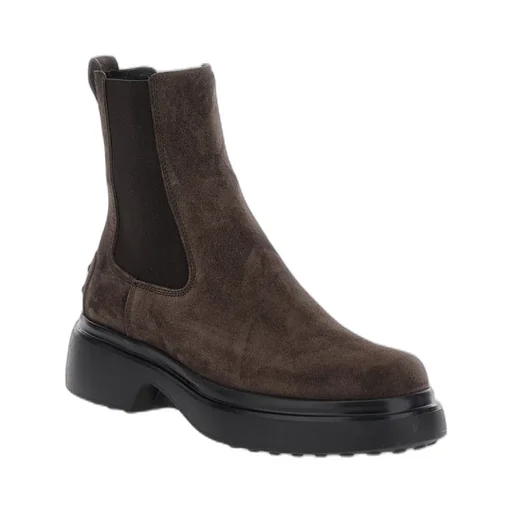 Round Toe Slip On Boots