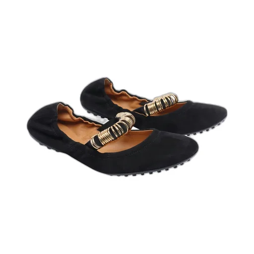 Ring Embellished Ballerinas