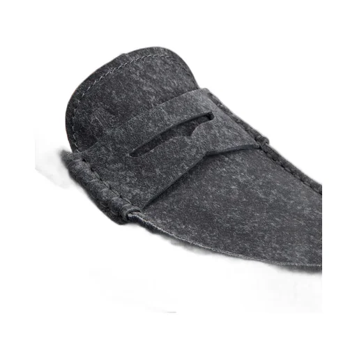 Round-Toe Slip-On Loafers