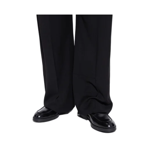 Logo Embossed Slip On Loafers
