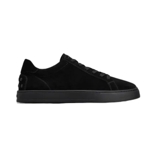 Logo Printed Round Toe Sneakers