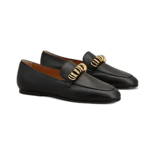 Round-Toe Slip-On Loafers